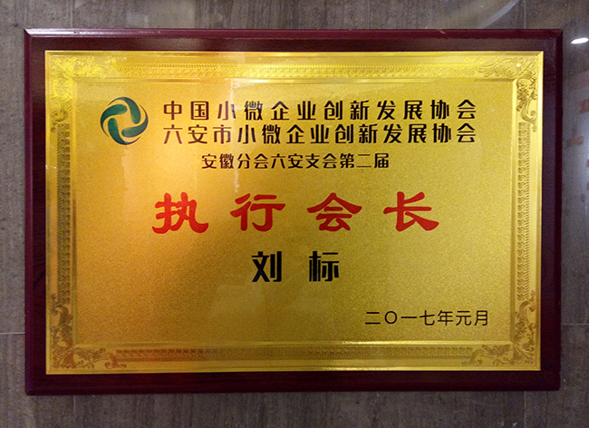 六安標榜裝飾-執行會長